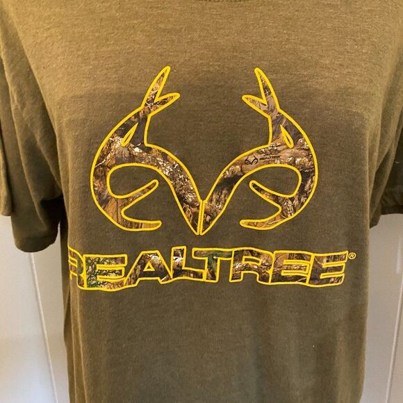 Realtree by Antler Creek Mens Short Sleeve Tee Shirt Size L - Picture 2 of 4